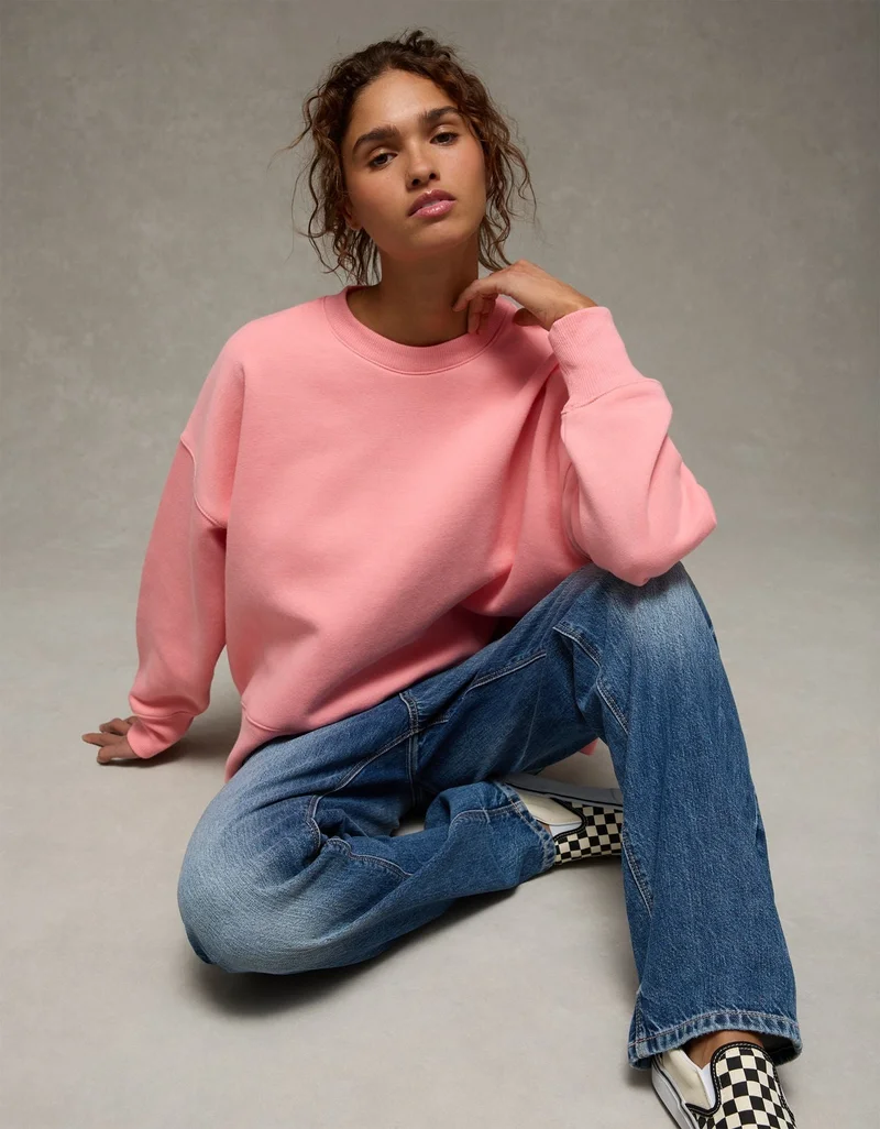 AE Everyday Luxe Oversized Sweatshirt